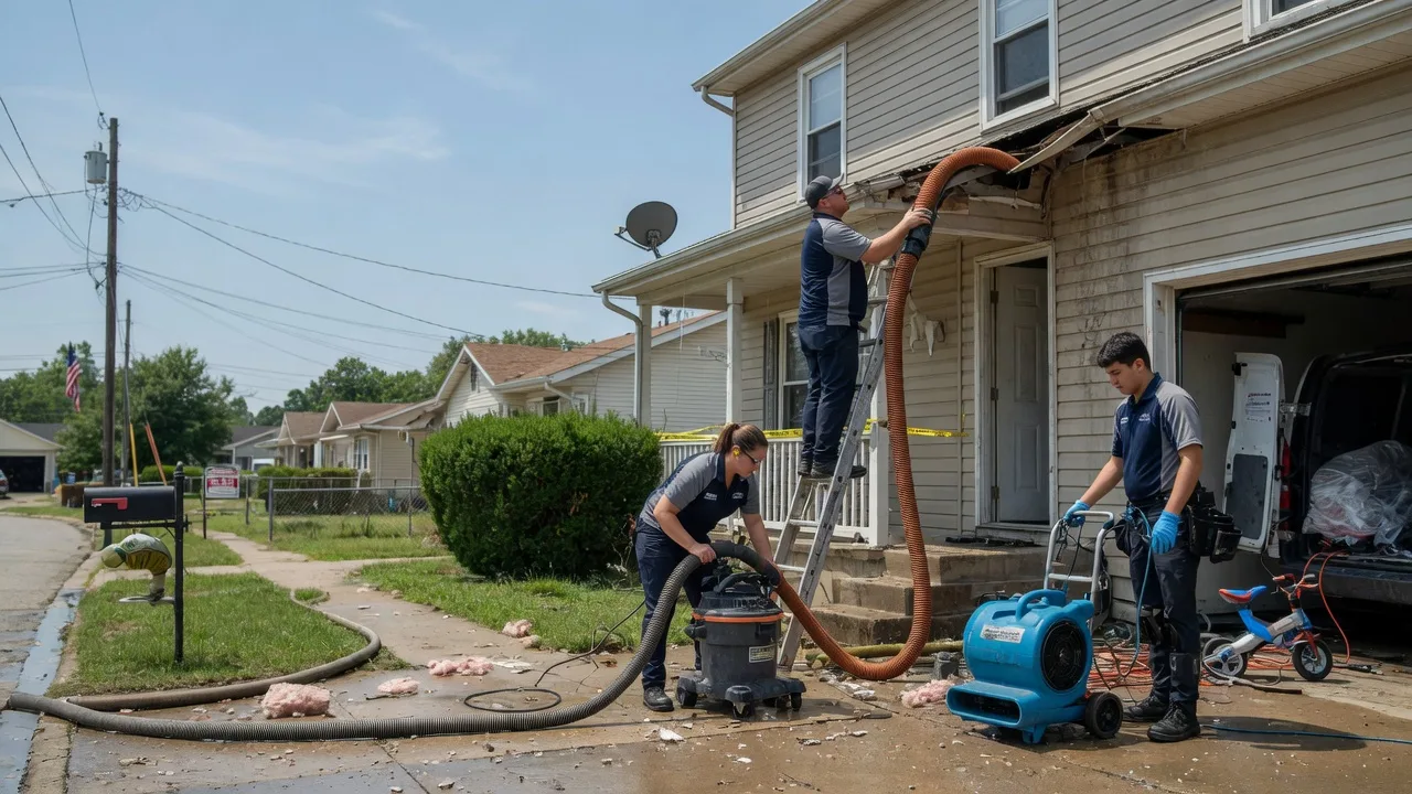 Water Damage Restoration in Mechanicsburg, OH near me